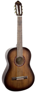 Valencia VC404HSB 400 Series 4/4 Nylon Classical Guitar in Historic Sunburst