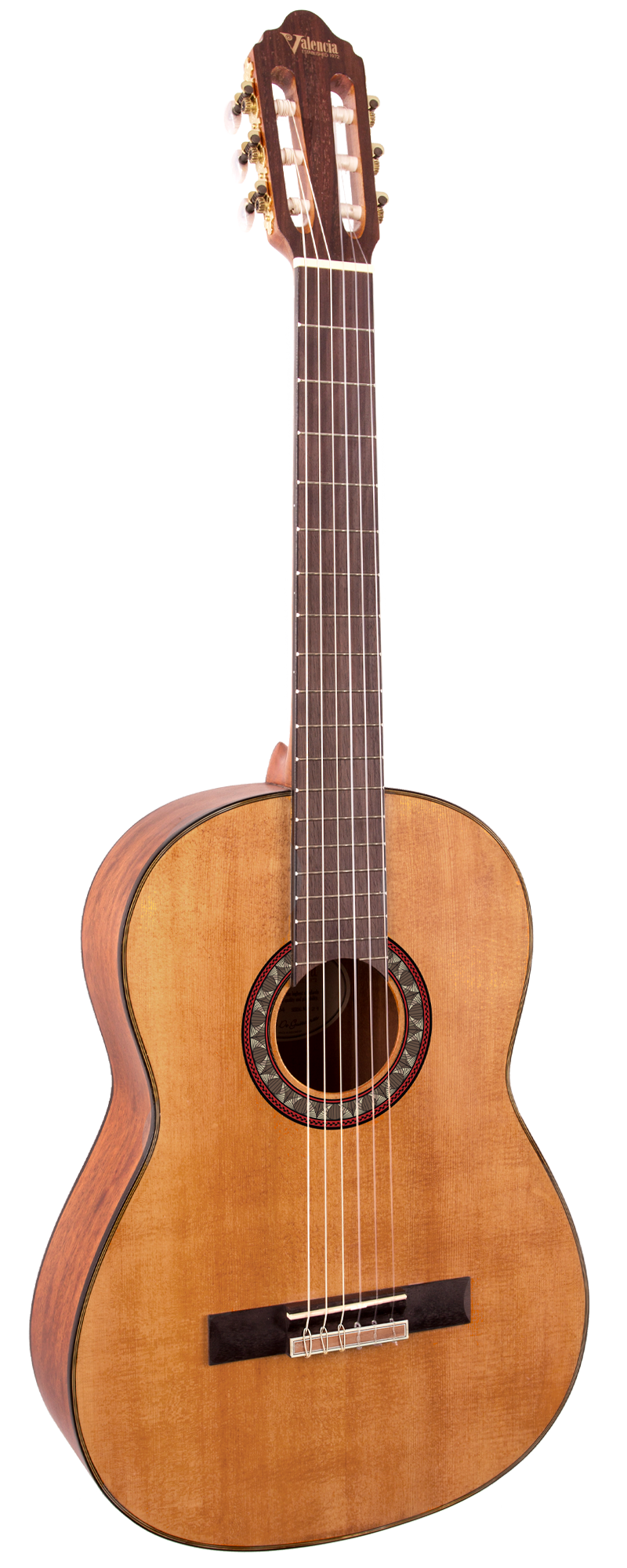 Valencia VC404 400 Series 4/4 Nylon Classical Guitar in Vintage Natural