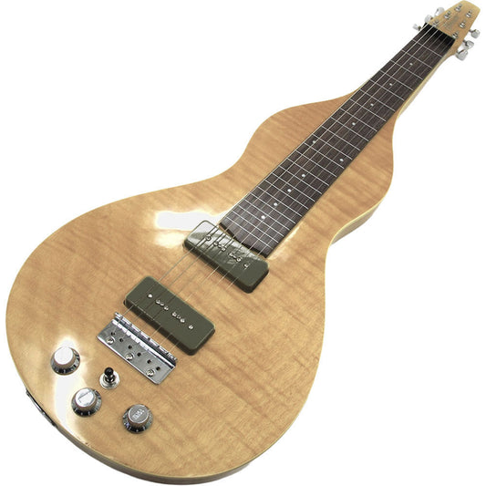Vorson 6-String Solid Body Lap Steel Guitar in Natural Finish