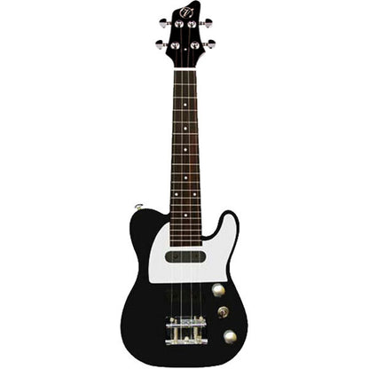 Vorson TL-Style Tenor-ScaleSolid Body Electric Ukulele in Black
