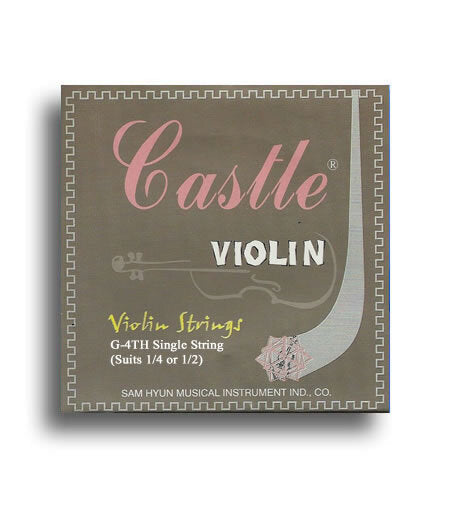 Castle G-4TH Violin Single String (1/4 or 1/2)