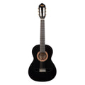 Valencia 100 Series VC102BK 1/2-Sized Right-Handed Nylon Classical Guitar in Black
