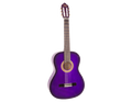 Valencia 100 Series VC104PPS Right-Handed 4/4-Sized Nylon Classical Guitar in Purple Burst