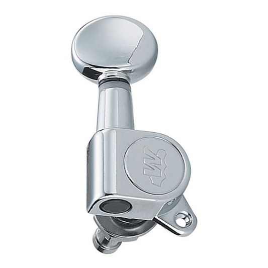 Wilkinson WJ05CR Acoustic/Electric Guitar Tuning Machines in Chrome Finish (3+3)