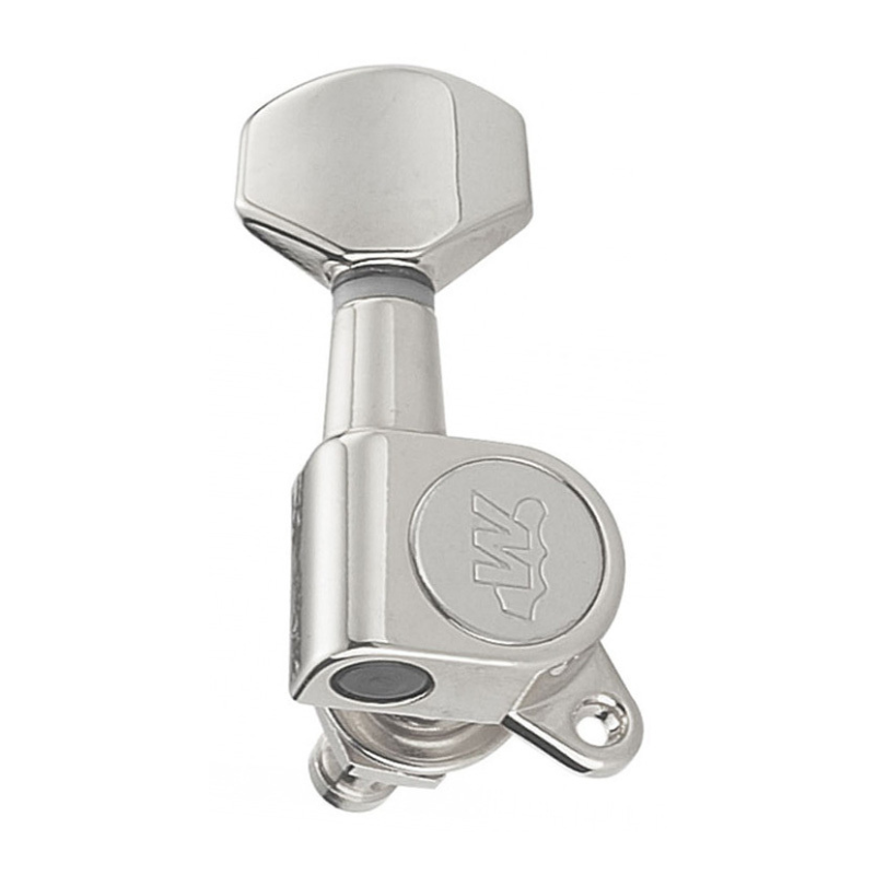 Wilkinson WJ07CR Acoustic/Electric Guitar Tuning Machines in Chrome Finish (3+3)
