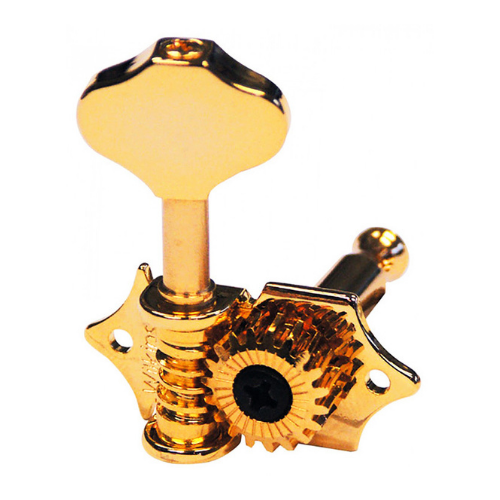 Wilkinson WJ28GD Acoustic Traditional Open-Gear Tuning Machines in Gold Finish (3+3)