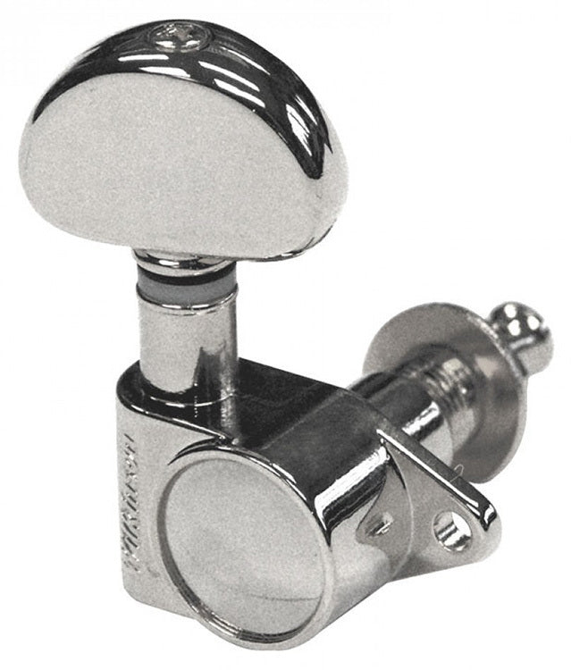 Wilkinson WJ303CR Acoustic/Electric Guitar Tuning Machines in Chrome Finish (3+3)