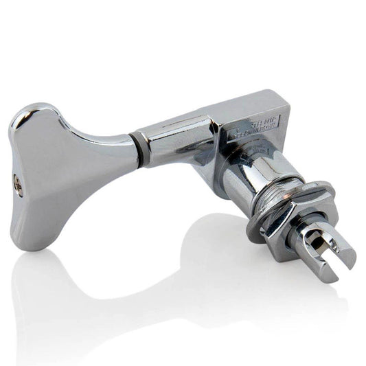 Wilkinson WJB6504CR Electric Bass Guitar Sealed Tuning Machines in Chrome Finish (4-Inline)