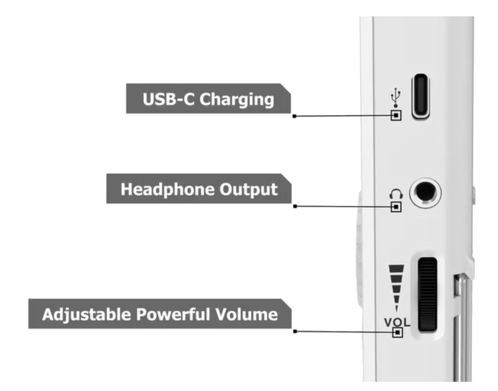Cherub WSM-210 White Rechargable Digital Metronome
