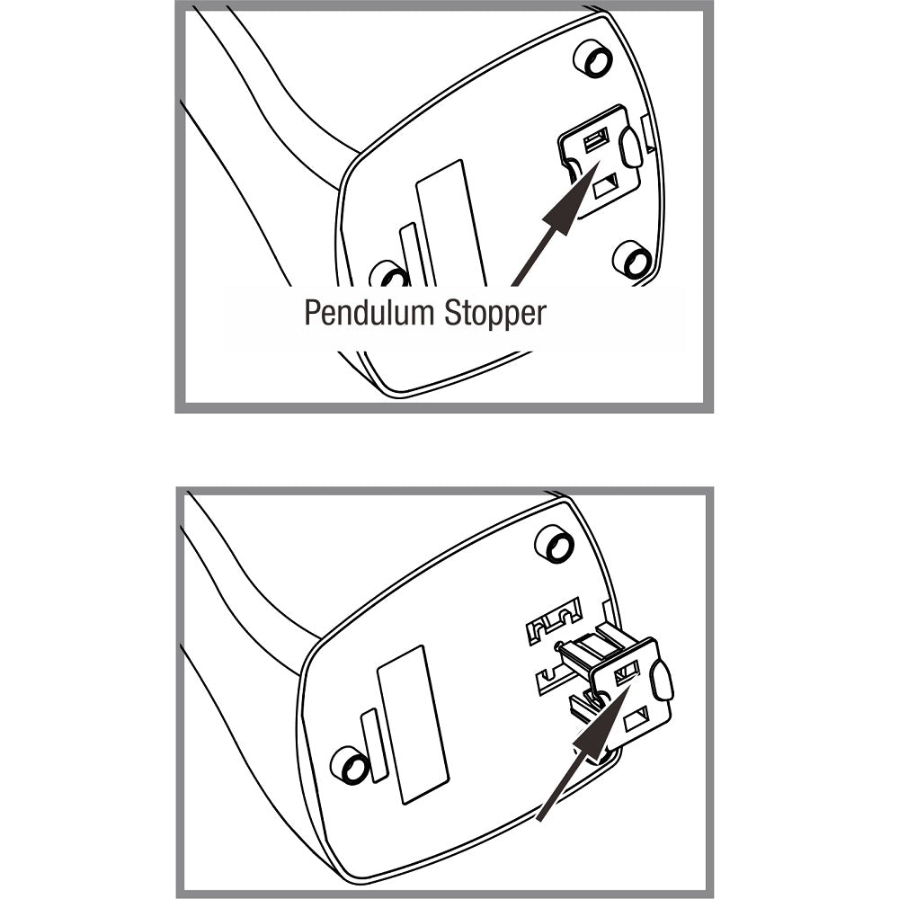 Cherub WSM-305 White Pyramid Style Mechanical Metronome with Bell