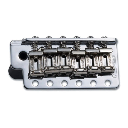 Wilkinson WVCSB/CR Classic ST Style Complete 6-point Tremolo Bridge in Chrome with Steel Block