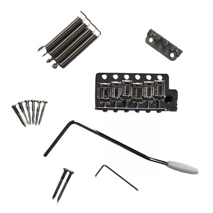 Wilkinson WVCSB/CR Classic ST Style Complete 6-point Tremolo Bridge in Chrome with Steel Block