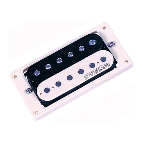 Wilkinson WVHZN Zebra Double Coil Pickup in Black/White- Neck