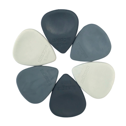 Wedgie Rubber Pick (Single) (Assorted Sizes)