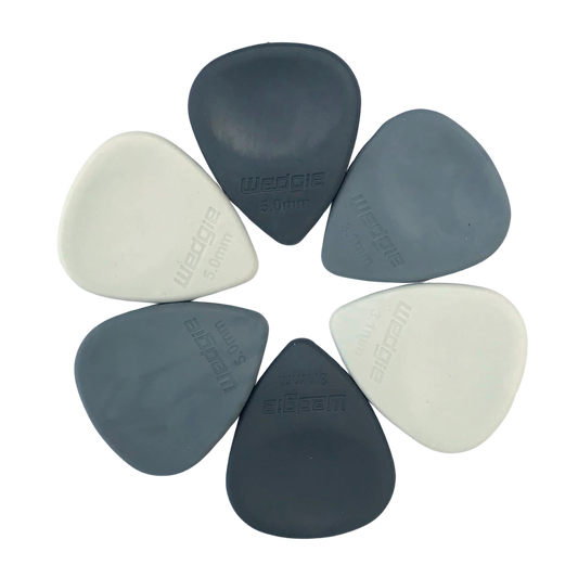 Wedgie Rubber Pick (Single) (Assorted Sizes)