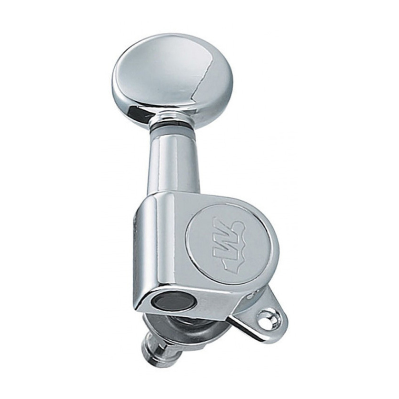 Wilkinson WJ05/6CR Electric Guitar Tuning Machines in Chrome Finish (6-inline)