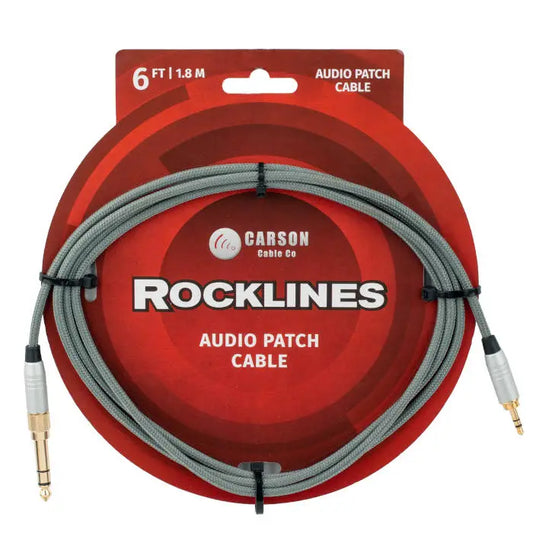 Carson Rocklines 6ft Audio Patch Cable