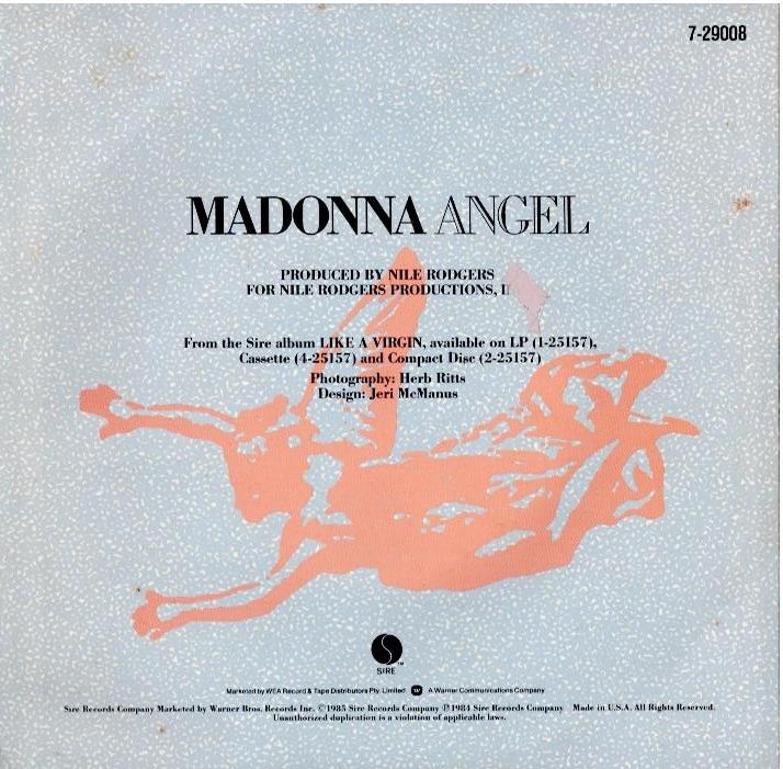 Madonna - Angel (Vinyl, 7", 45 RPM, Single)