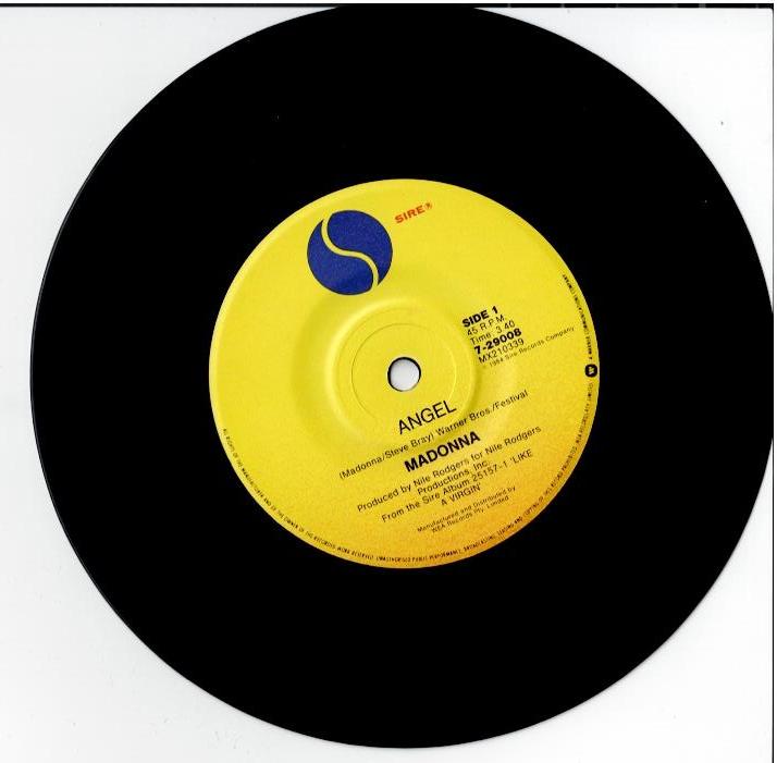 Madonna - Angel (Vinyl, 7", 45 RPM, Single)