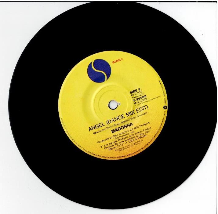 Madonna - Angel (Vinyl, 7", 45 RPM, Single)