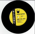 Angie Pepper - Frozen World (Vinyl, 7", 45 RPM, Single)