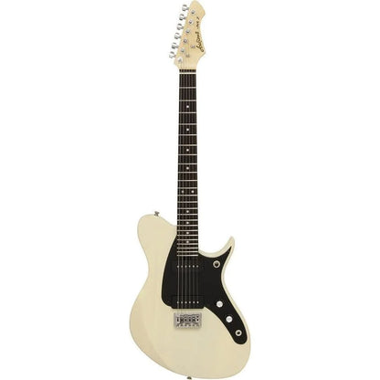 Aria J Series J-2 Electric Guitar in See-Thru Vintage White