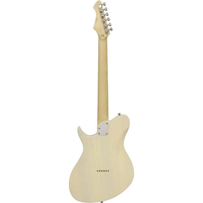 Aria J Series J-2 Electric Guitar in See-Thru Vintage White