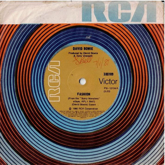 David Bowie - Fashion (Vinyl, 7", 45 RPM, Single)