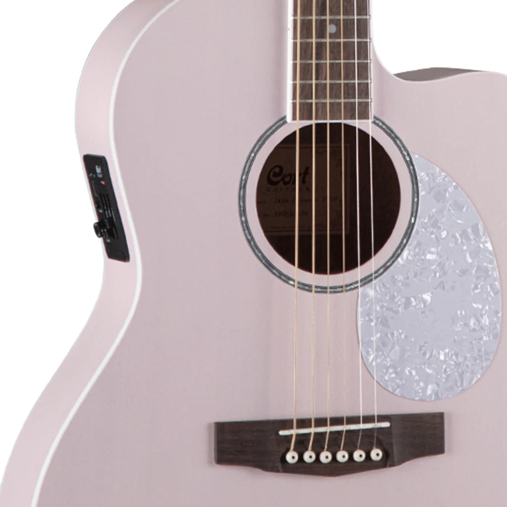 Cort C11050 Jade Classic Pastel Pink Open Pore Acoustic Guitar