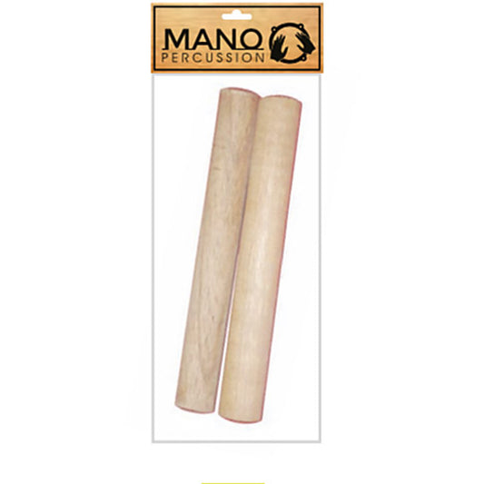 Mano Percussion Natural Wooden Claves