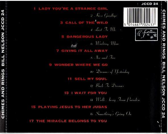 Bill Nelson – Chimes And Rings (CD, Album)