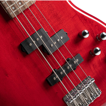 Cort Action Bass Guitar Plus in Red