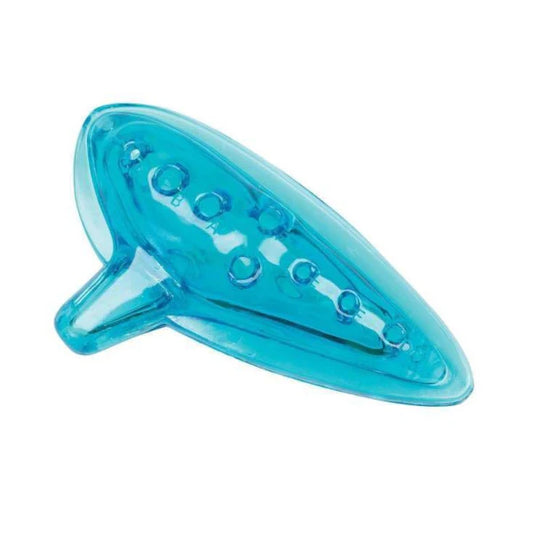 CPK ED422B Transparent Blue Plastic Ocarina