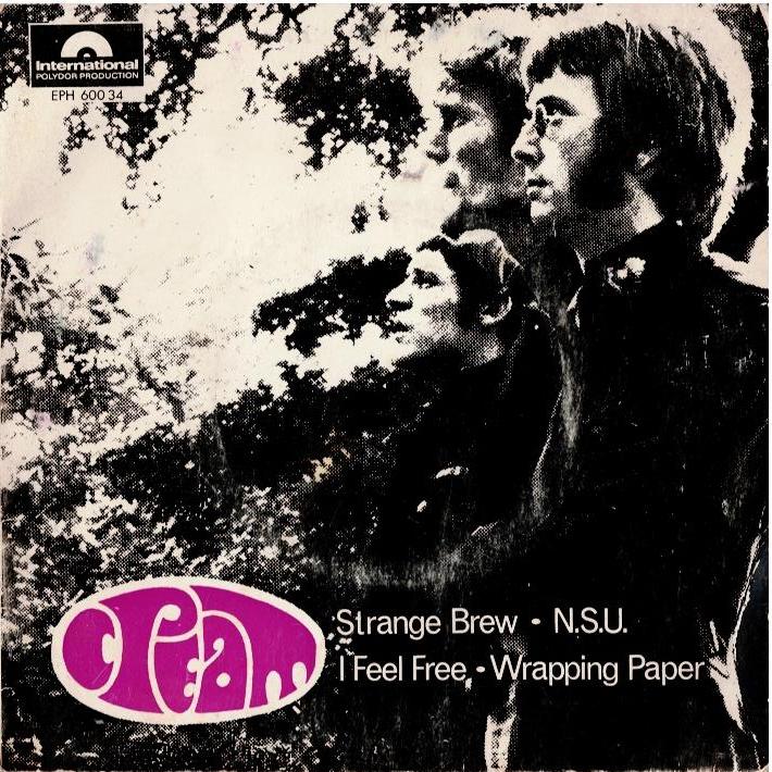 Cream - Strange Brew (Vinyl, 7", EP, 45 RPM)