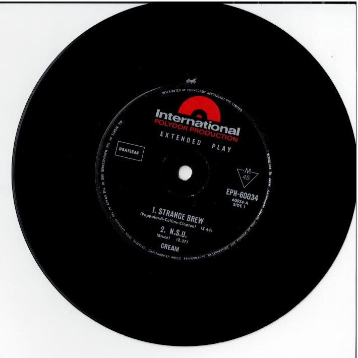Cream - Strange Brew (Vinyl, 7", EP, 45 RPM)