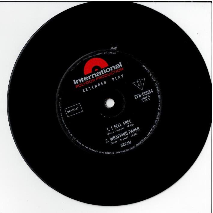 Cream - Strange Brew (Vinyl, 7", EP, 45 RPM)