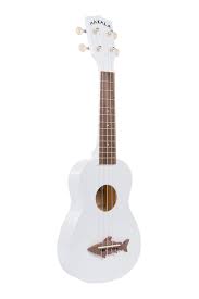 Kala Soprano Shark MK-SS/WHT Great White Ukulele