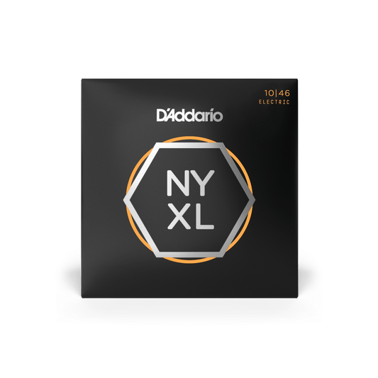 D'Addario NYXL Nickel Wound Electric Guitar Strings NYXL1046 Regular Light (10-46)