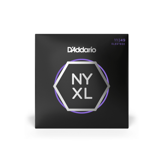 D'Addario NYXL Nickel Wound Electric Guitar Strings NYXL1149 Medium (11-49)