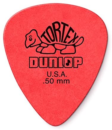 Dunlop Tortex Standard JP150 Red .50 Player’s Guitar Picks (12 Pack)