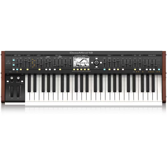 Behringer Deepmind 12 True Analog 12-Voice Polyphonic Synthesizer with 4 FX Engines