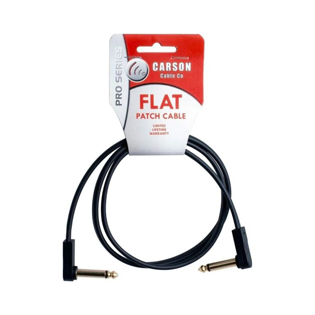 Carson FLAT3 Pro Series Patch Cable Flat - 3 Foot