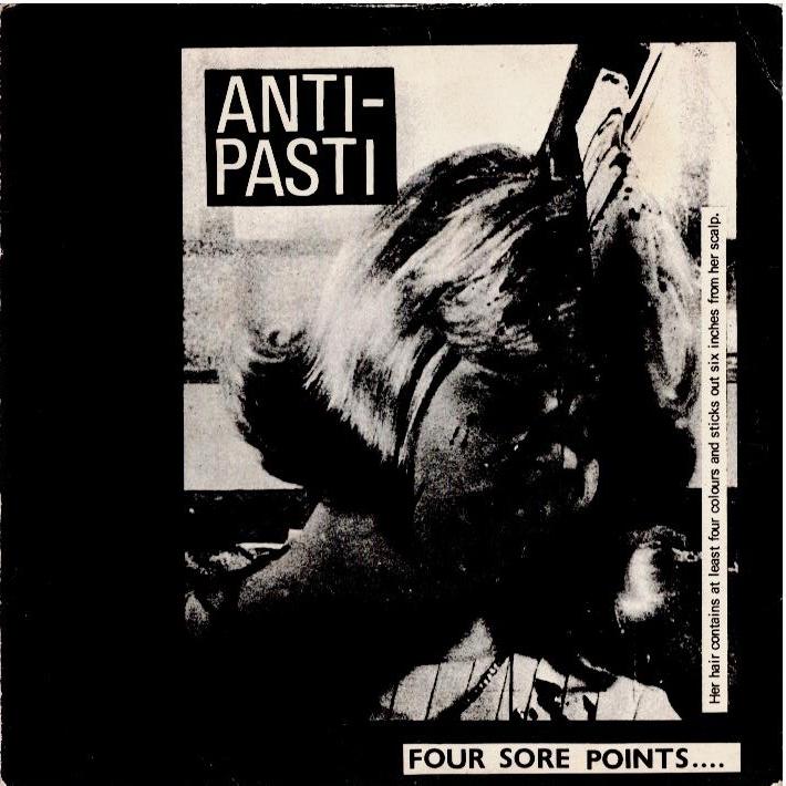 Anti-Pasti - Four Sore Points.... (Vinyl, 7", 45 RPM, EP)