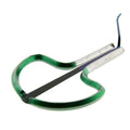 Ozark ED348 Green 2 1/4 Inch Jaw Harp with Lacquered Steel Frame and Swedish Steel Tongue