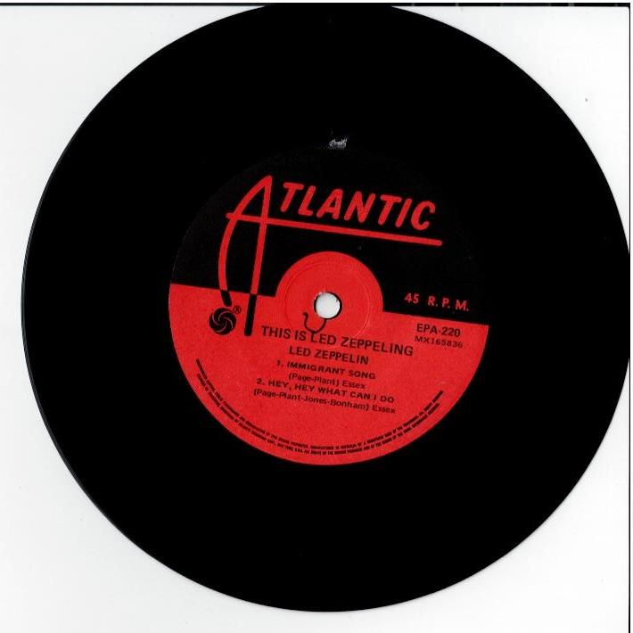 Led Zeppelin - This Is Led Zeppelin (Vinyl, 7", 45 RPM, EP, Reissue, Stereo)
