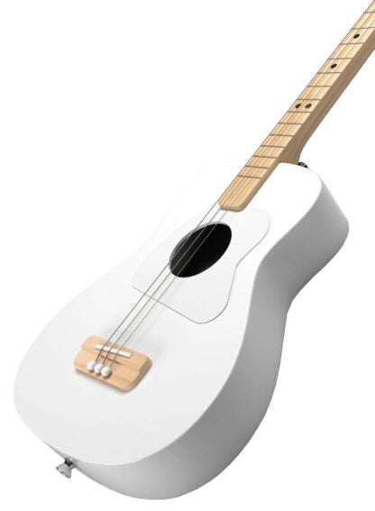 Loog LGPRCAW Kids Pro Acoustic Guitar in White