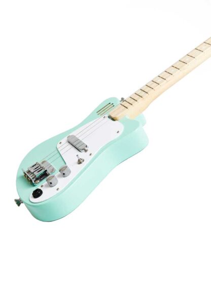 Loog LGMIEG Kids Electric Mini Guitar in Green