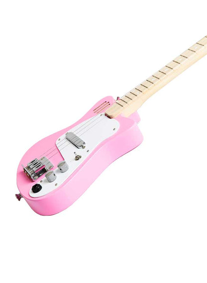 Loog LGMIEM Electric Mini Guitar in Pink
