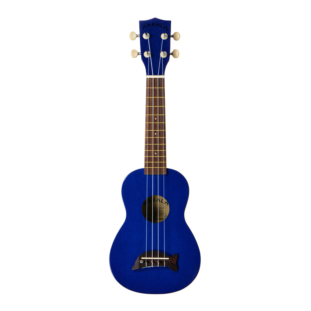 Makala Soprano Dolphin/Shark Ukulele (Assorted Colours)