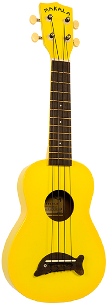 Kala Soprano Dolphin MK-SD/YL Yellow Ukulele